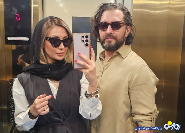 تیپ یلدایی همسر بهرام رادان! تیپ یلدایی همسر بهرام رادان!