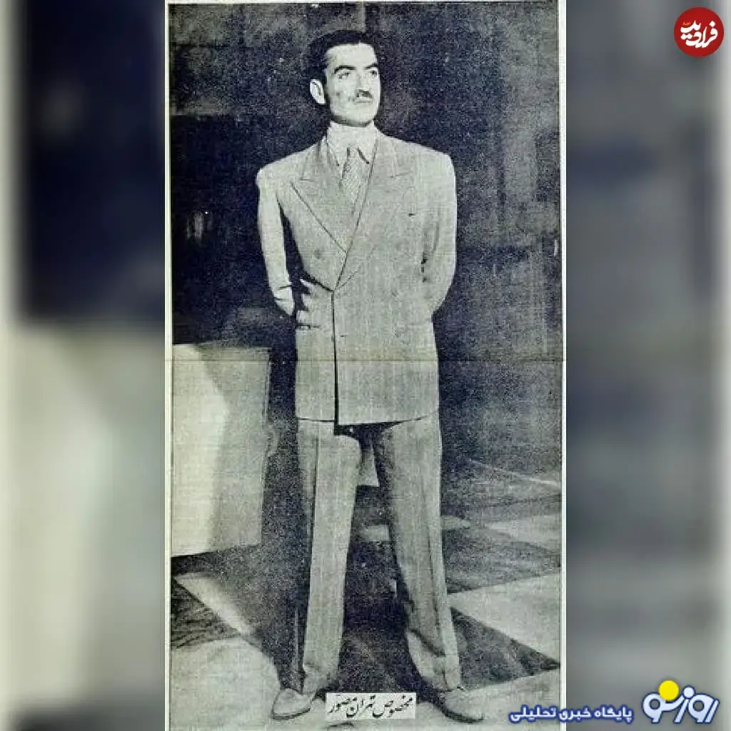 عکس محمدرضا پهلوی با سبیل عکس محمدرضا پهلوی با سبیل